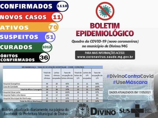 Boletim Informativo 17/05/2021