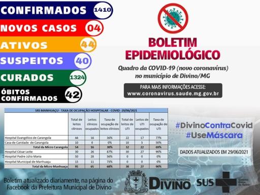 Boletim Informativo 29/06/2021