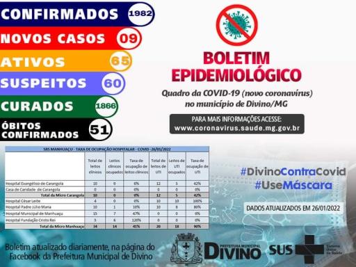 Boletim Informativo 26/01/2022