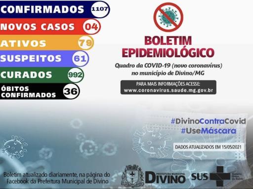 Boletim Informativo 15/05/2021