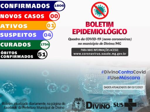 Boletim Informativo 03/12/2021